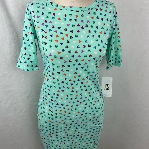 LuLaRoe Dresses & Skirts - Lularoe Disney Julia Dress Minnie & Minnie Mouse Size XS - NWT